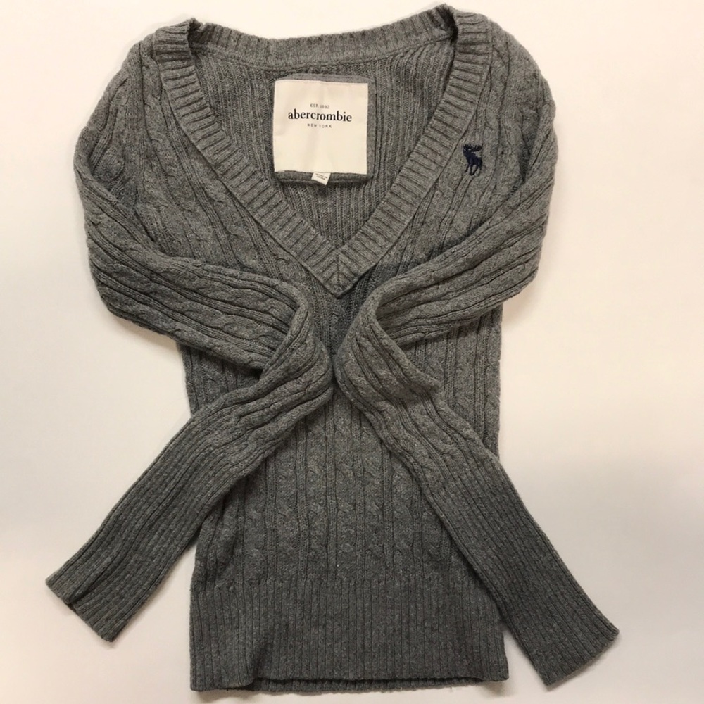 Abercrombie & Fitch Girls XL V-Neck Sweater
